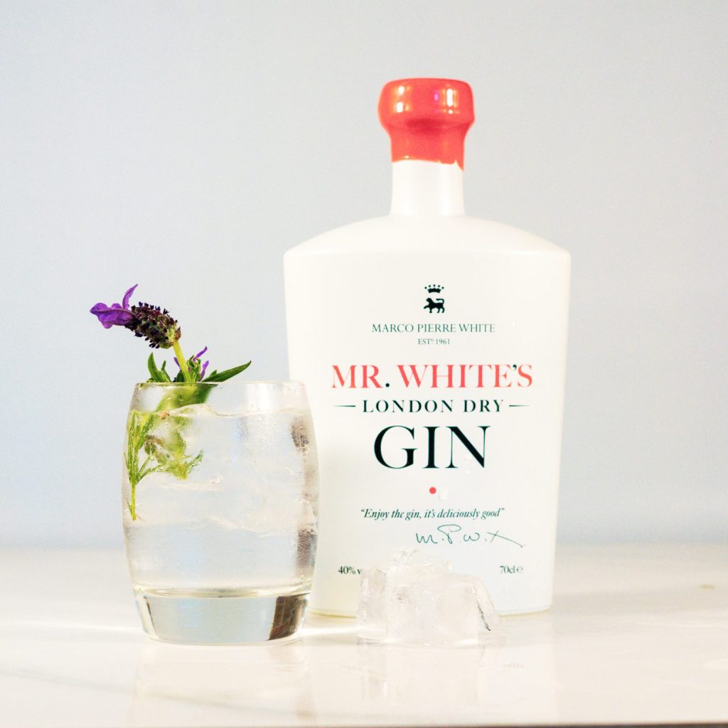 Mr Whites Gin - Classic Serve Cocktail, Lavender Gin & Tonic