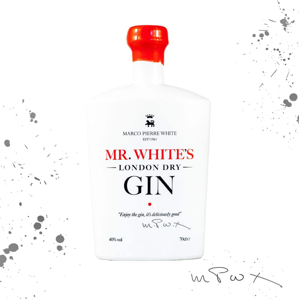 Bottle of Mr White’s London Dry Gin